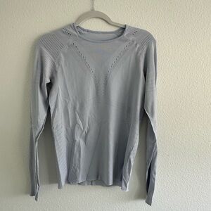 Lululemon Long Sleeve | Grey Periwinkle | 6